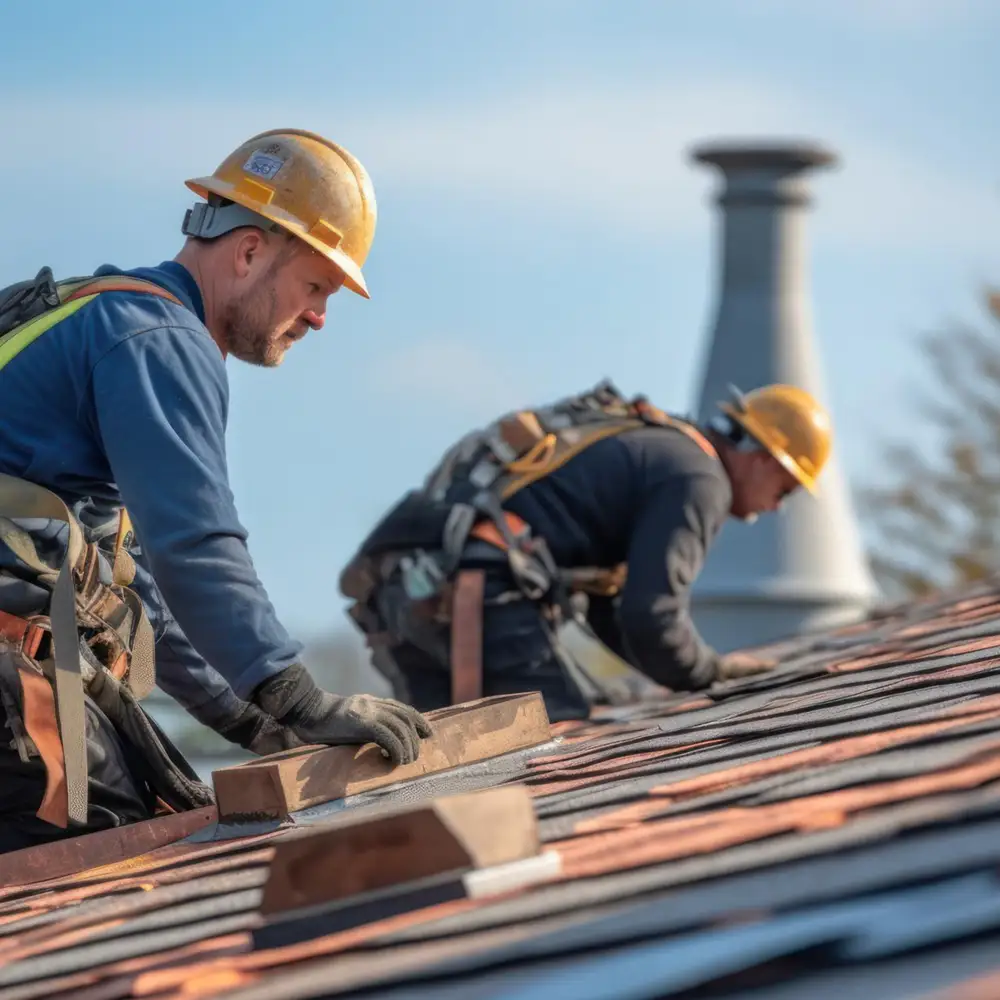 Équipe de couvreurs professionnels à Ramatuelle